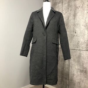 𝅺hotel Particulier Single Button Wool Blend Coat